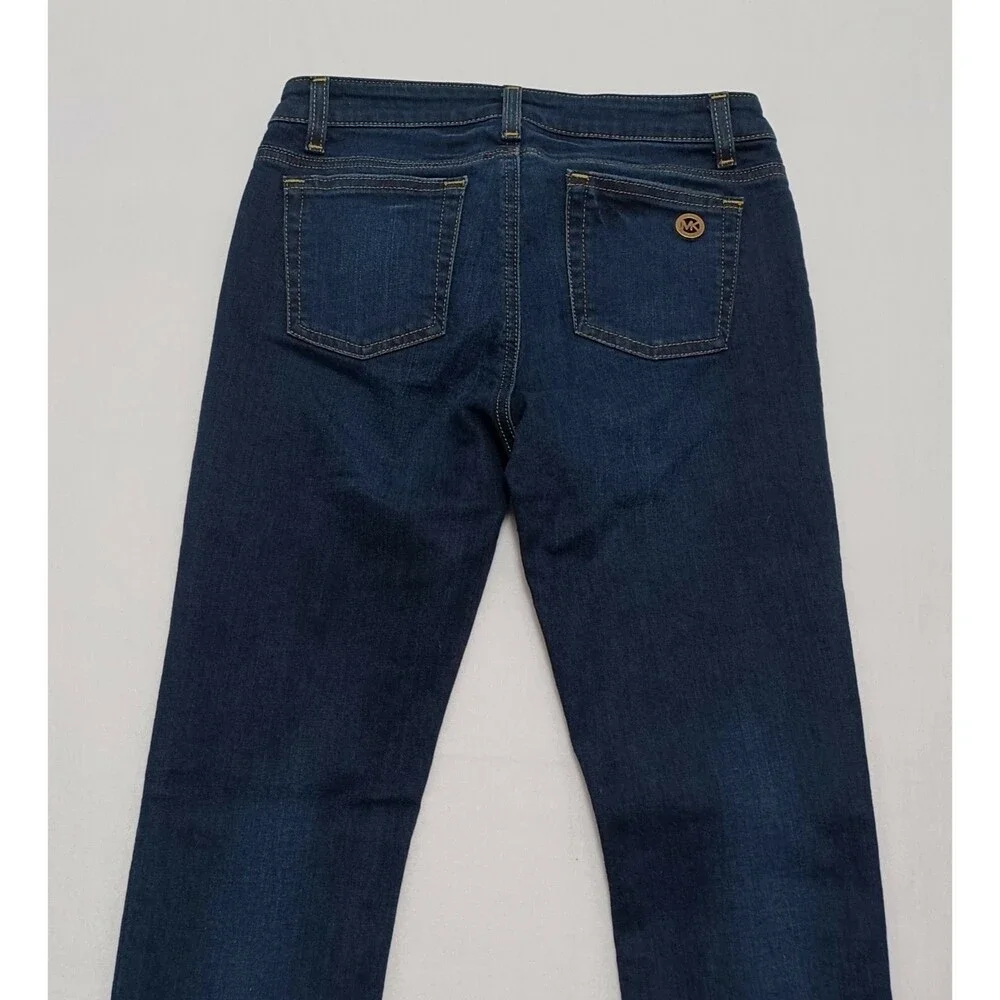 MICHAEL KORS Zipper Pocket Low-Rise Skinny Jeans Women's Size 2